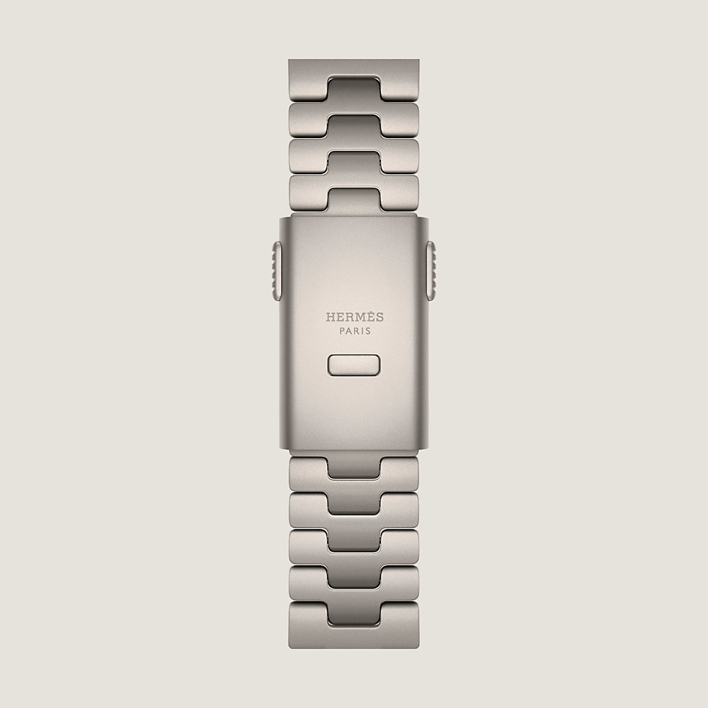Apple Watch Hermès シンプルトゥール 《グランH》 49 mm チタン